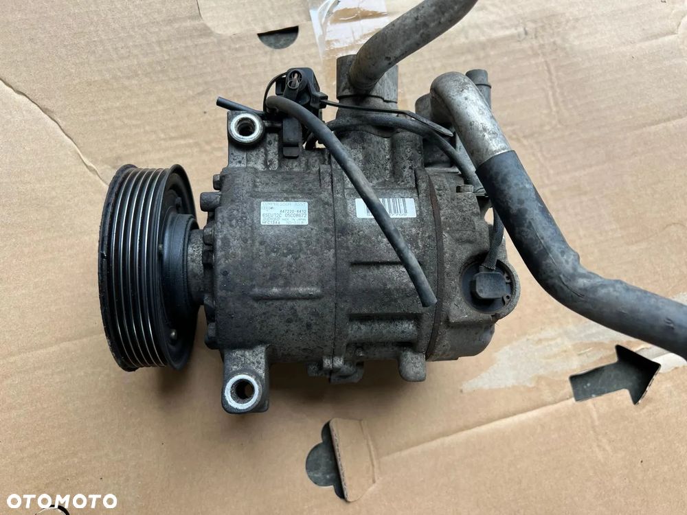 Sprężarka klimatyzacji Denso 447220-8412 6seu12c Audi A4 B6 - 1