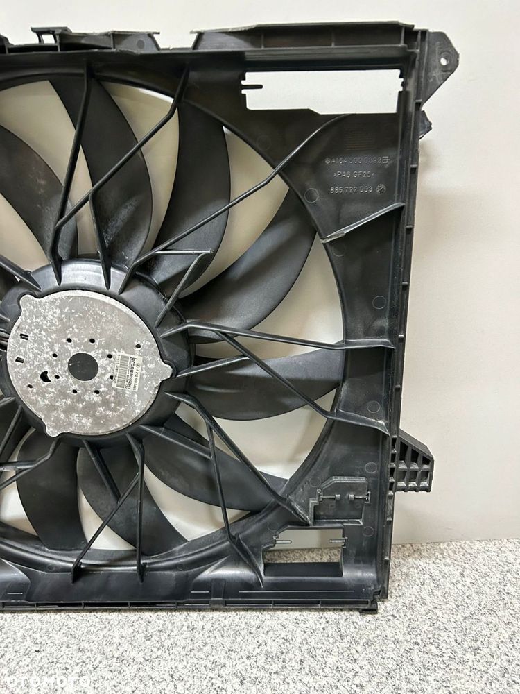 MERCEDES ML W164 WENTYLATOR WIATRAK A1645000393 - 14