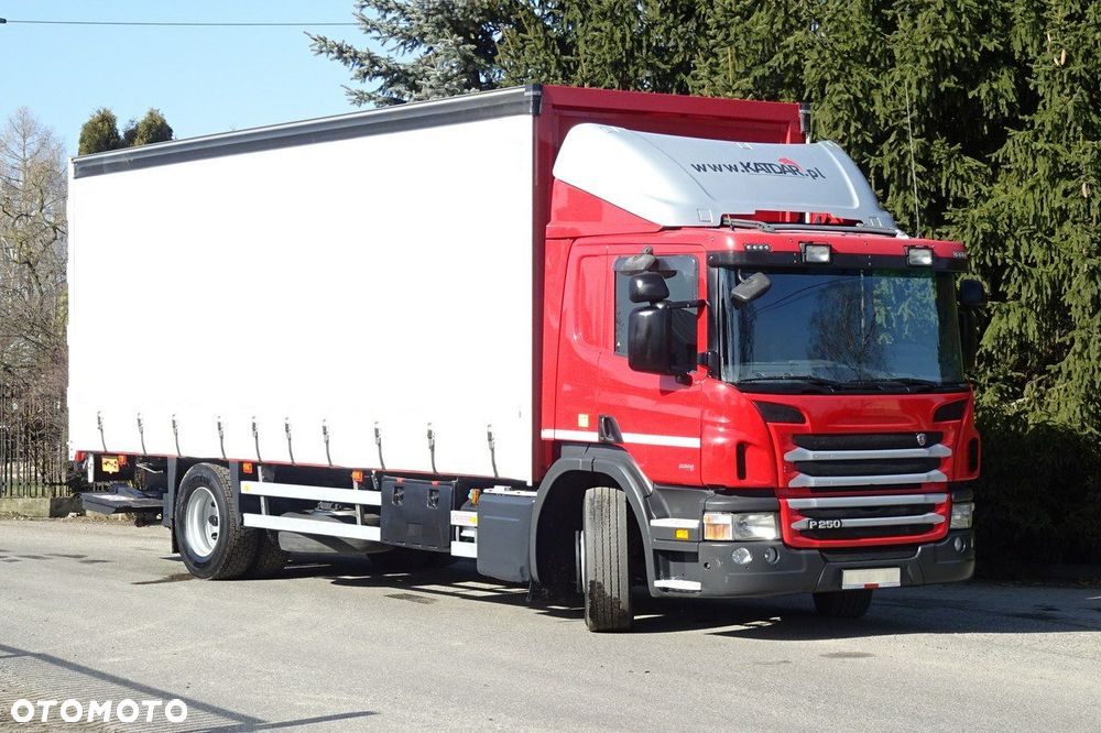 Scania P250 Euro 6 sypialna firanka wys.2.60 winda poduszki sprowadzony - 3
