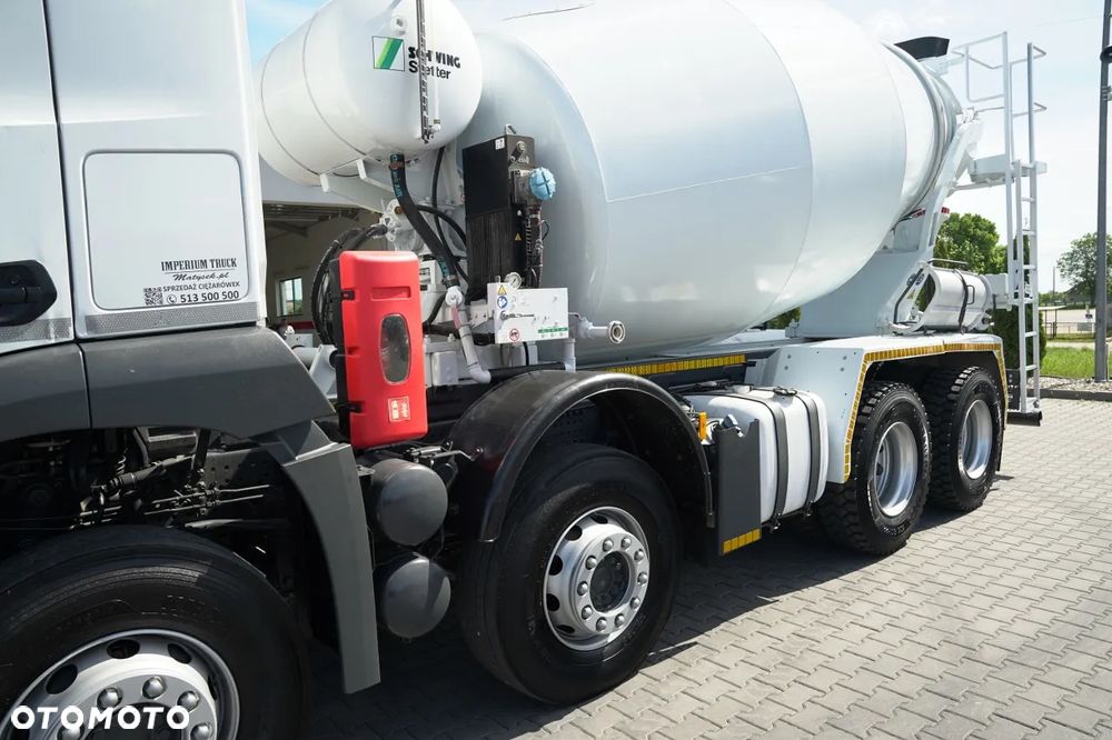 Mercedes-Benz AROCS 3540 / GRUSZKA 9M3 / 8x4 / BETONOMIESZARKA / AUTOMAT / 2022 ROK - 11