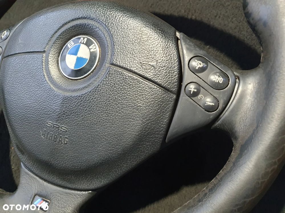 KIEROWNICA Z PODUSZKĄ BMW E39 M PAKIET SKÓRA MULTIFUNKCYJNA - 4