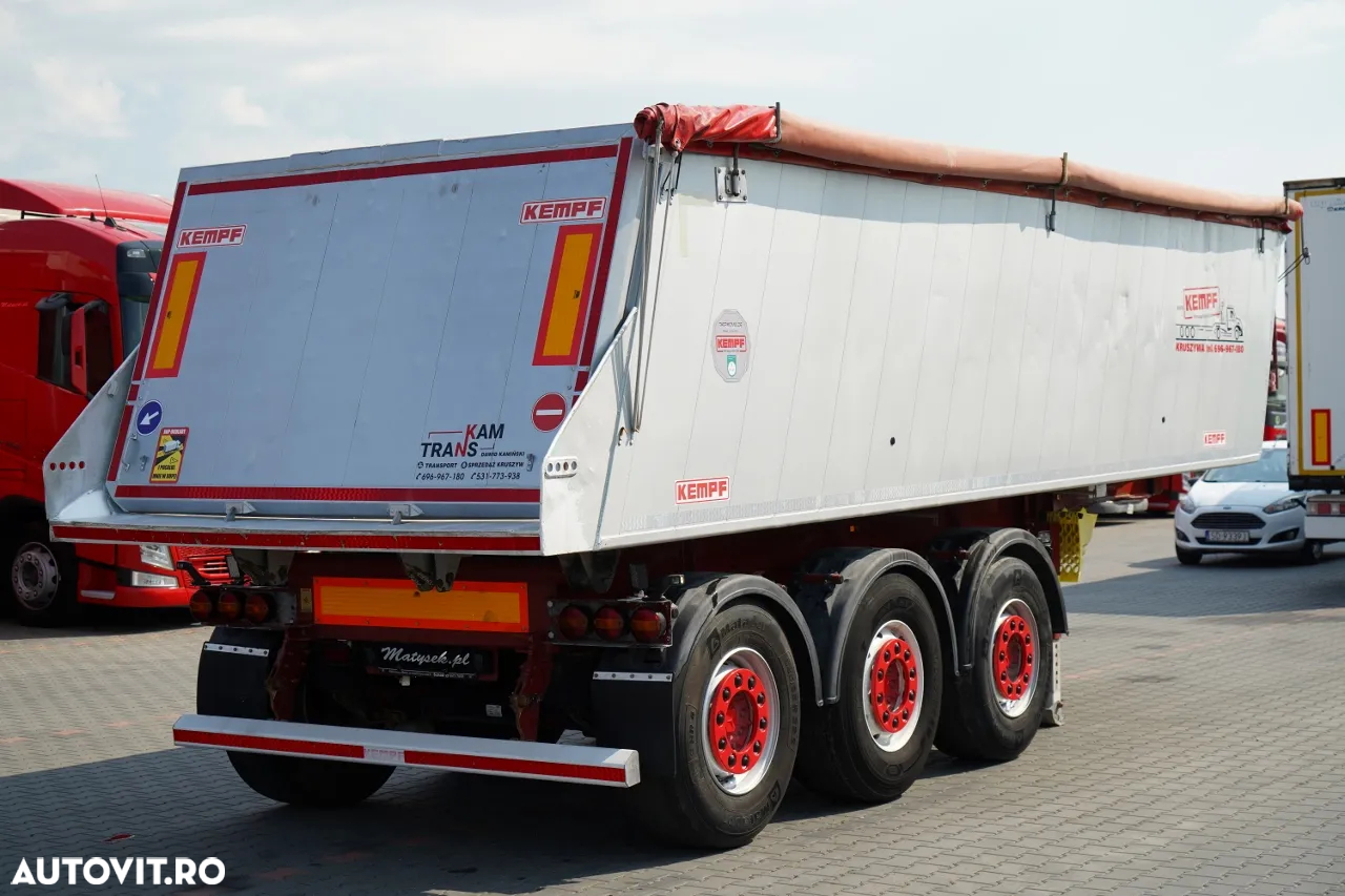 Kempf BASCĂLĂTOR KEMPF / ALUMINIU / 25 m³ / AXE MERCEDES / AXĂ RELAXABILĂ - 6