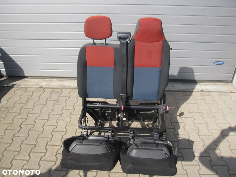 Fotel siedzenie kanapa pasażera schowki Renault Master III 3 movano primastar mod. 10-24r - 3