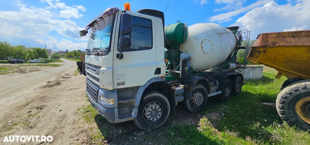 DAF CF 85.410 8X4 Autobetonieră 9 mc - 7