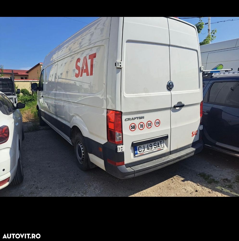 Volkswagen Crafter VW 130.000km 35 L3H2 L4H3 XL XXL lung 2020 2.0tdi 140 cai Unic Proprietar de noua Carte Service Istoric Complet Km reali NU MERCEDES SPRINTER Transit Transporter Boxer Iveco categ B - 22
