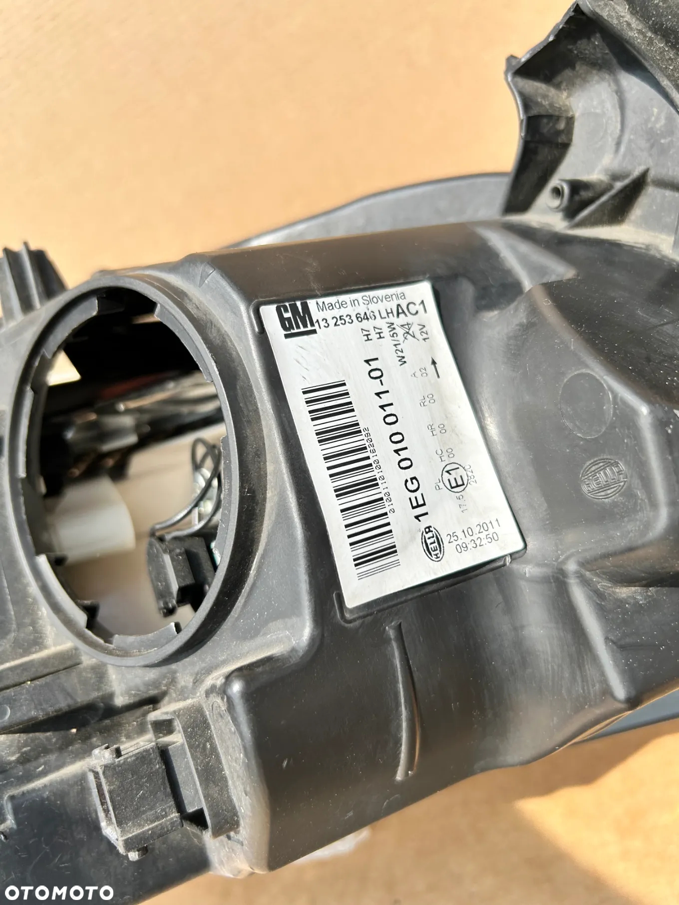 OPEL ASTRA J IV 4 13253646 LAMPA REFLEKTOR PRZÓD PRZENIA LEWA - 4