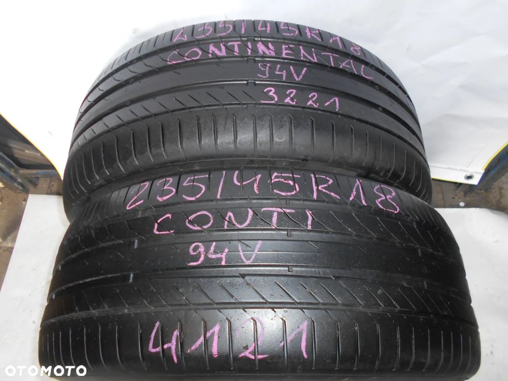 OPONY 235/45R18 CONTINENTAL CONTI SPORT CONTACT 5 DOT 4121  7.2MM - 1