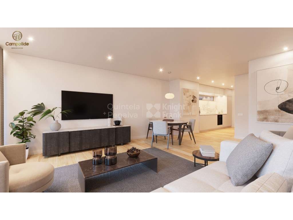 Apartamento T3, com estacionamento e arrecadação, Campolide - Grande imagem: 4/23
