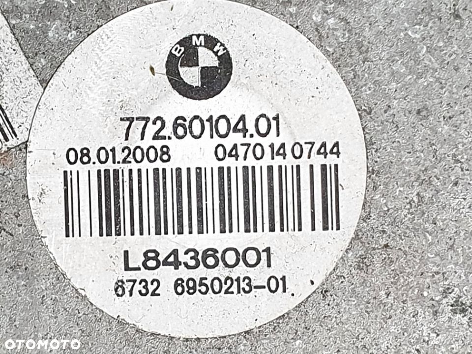 BMW E60 E61 LCI LIFT 2.0D 3.0D KOMPLET CHŁODNIC WENTYLATOR - 12