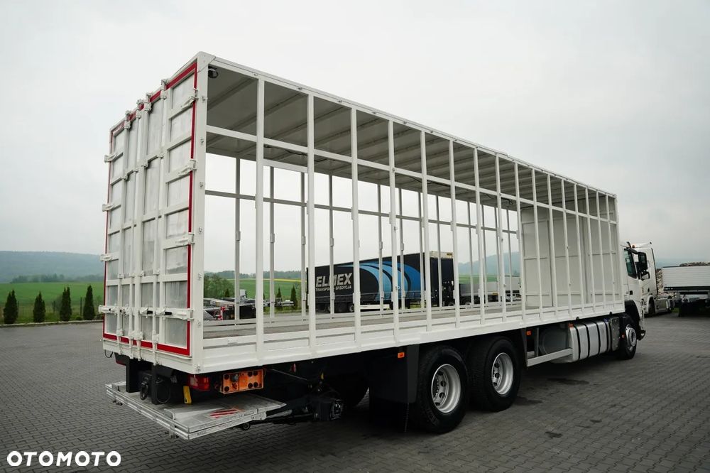 Volvo FM 380 / SOLÓWKA / 6X2 / DO PRZEWOZU ŻYWCA  /  DROBIU / WINDA 2 000 KG  / EURO 5 - 5