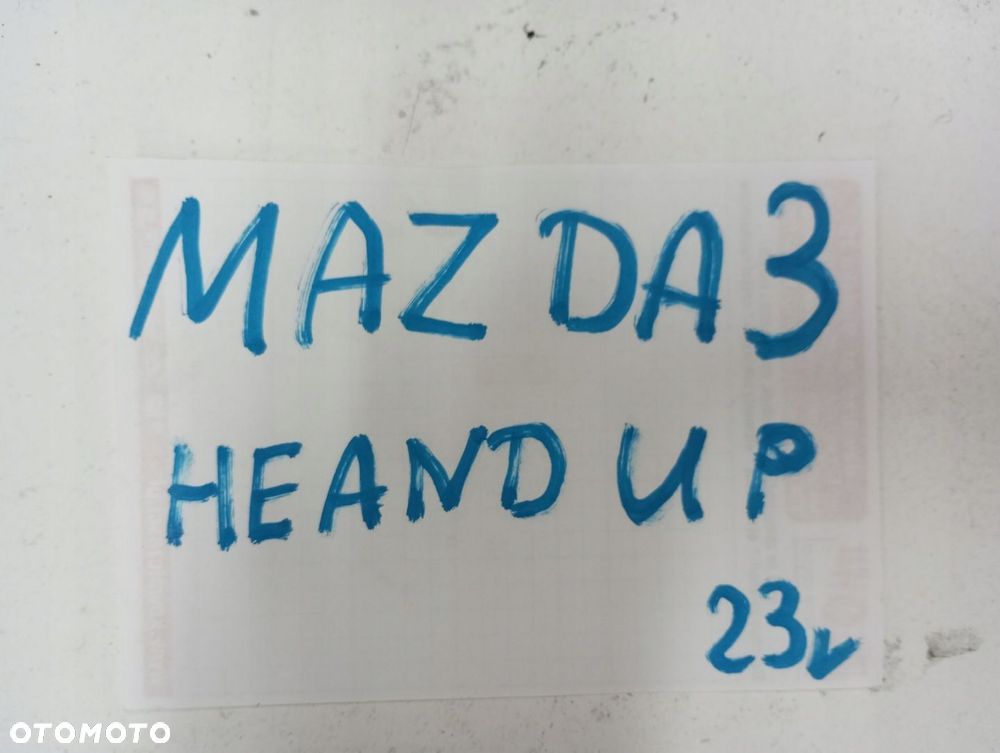 Konsola pulpit deska Mazda 3 III 23R - 13