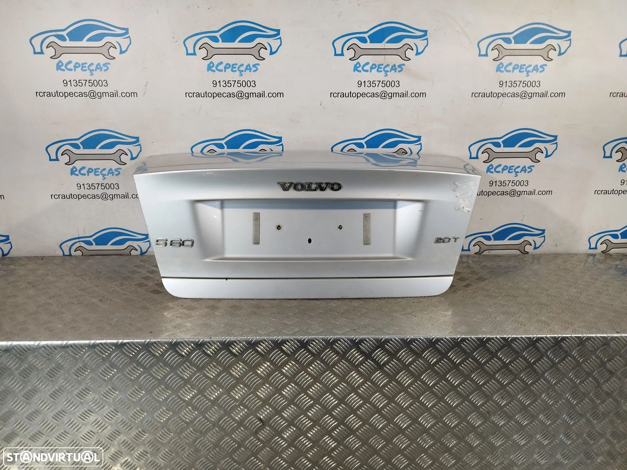 PORTA TAMPA MALA VOLVO S60 1 I MK1 384 30796481 FECHO PUXADOR - 1