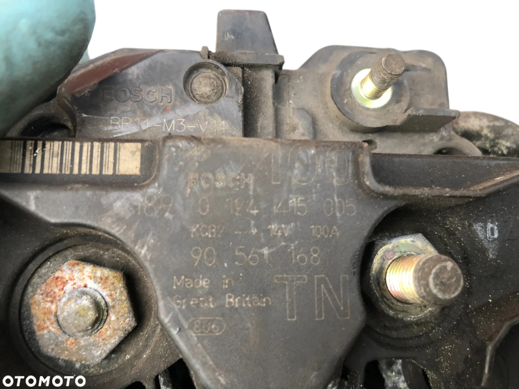 Alternator 6PK 100A 90561168 Opel Vectra B Astra G 2.0 Benz - Gwarancja Wysyłka - 2
