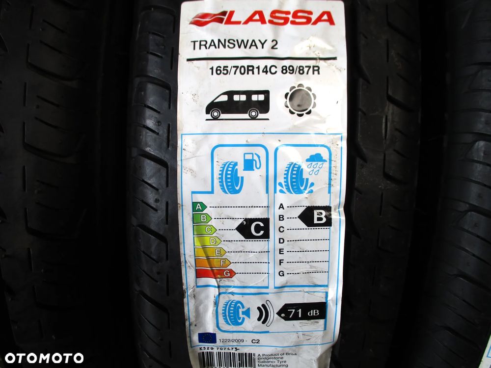 OPONY 165 70 14C 89/87R LASSA - LATO NOWE - 3