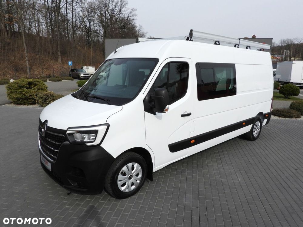 Renault MASTER FURGON BRYGADÓWKA 7 MIEJSC TEMPOMAT NAWIGACJA LEDY KLIMATYZACJA  180KM - 20