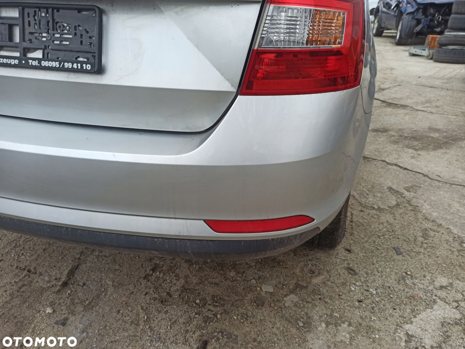 Zderzak tył SKODA RAPID KOMBI LA7W 15r - 8
