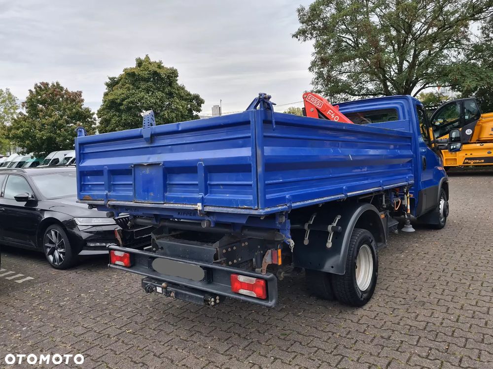 Iveco DAILY 70c18 72c18 dmc 7200kg WYWROTKA kiper Miller HDS / Dzwig/ Żuraw FASSI f40 RADIO// BLOKADA MOSTU// IGŁA jak nowy - 6