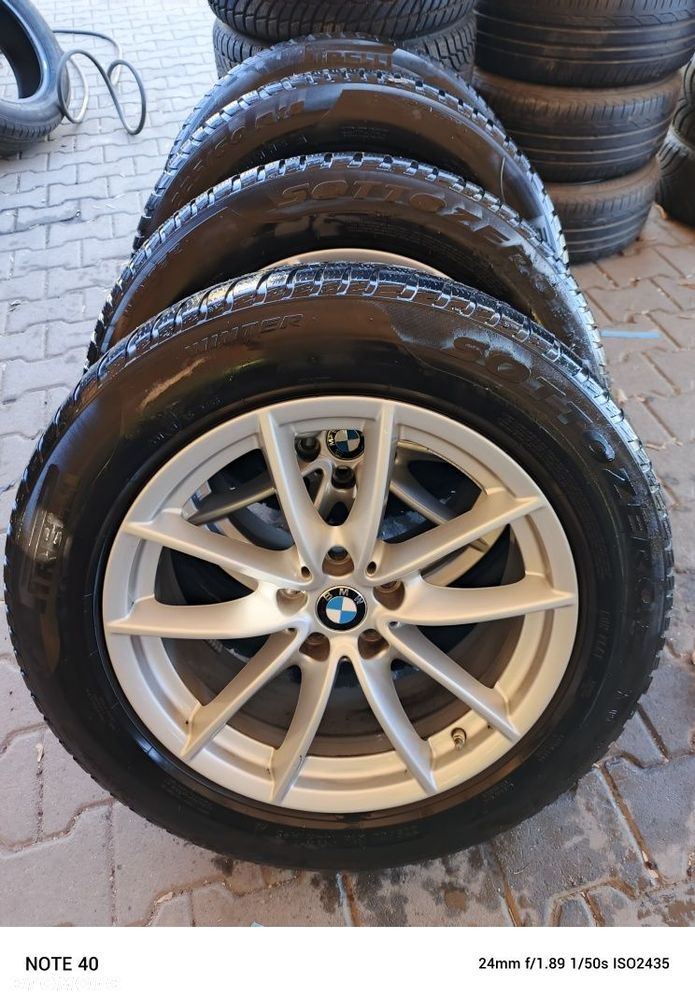 Koła aluminiowe zimowe BMW 5x112 7x18 et22 Pirelli 225/60/18 RunFlat