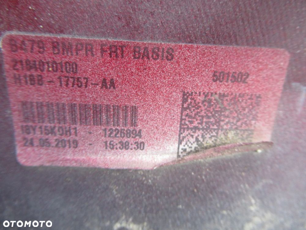 ZDERZAK PRZEDNI PRZÓD FORD FIESTA MK8 VIII H1BB 2016-2021 - 11