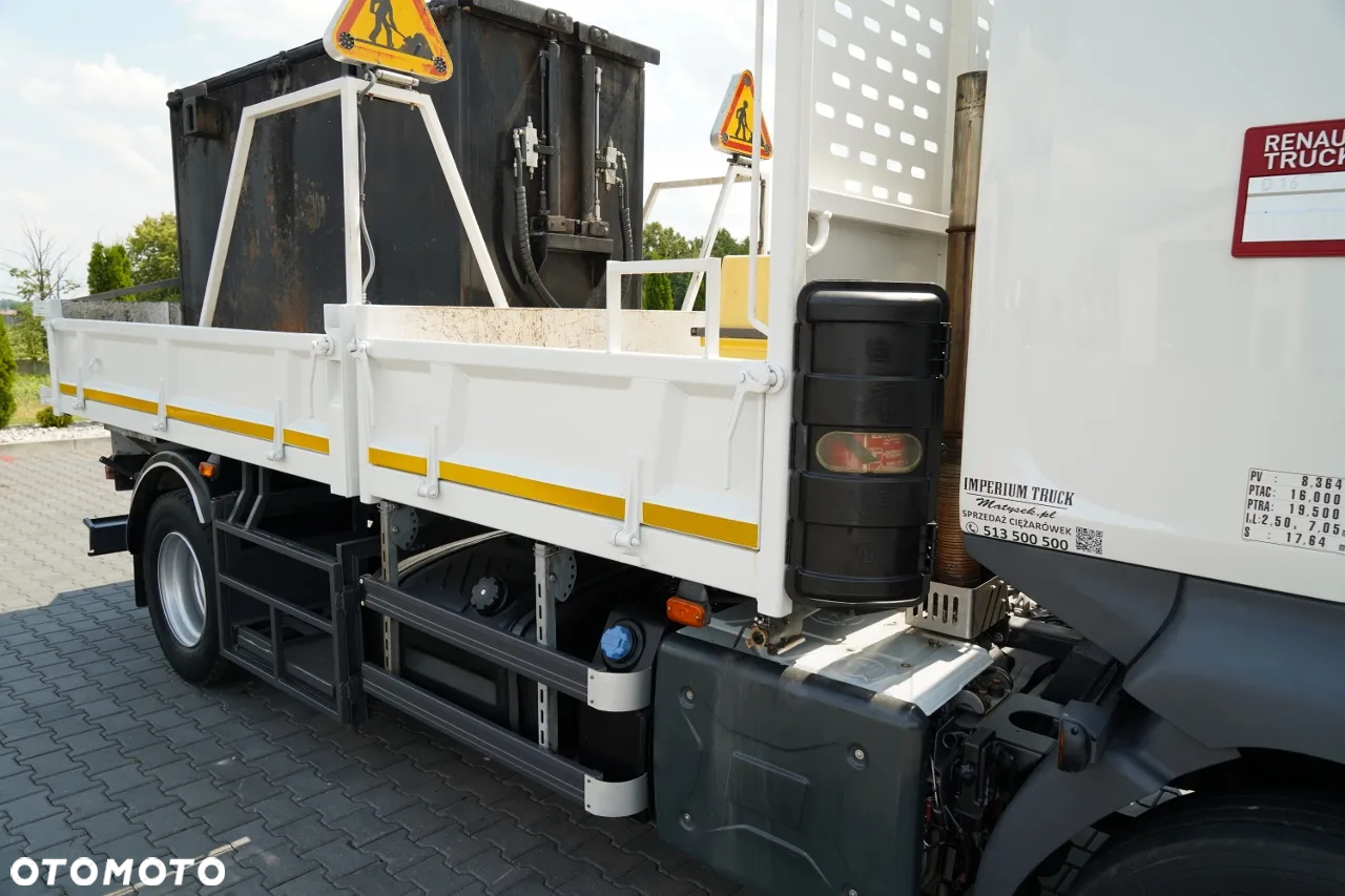 Renault D 16.240 / 4X2 / WYWROTKA / SPECJALISTYCZNY / DROGOWY / ZBIORNIK DO LANIA ASFALTU / EURO 6 / SPROWADZONY - 16
