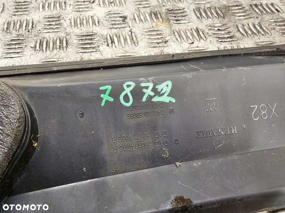 podszybie opel vivaro b trafic iii 93450058 przednie przód oryginał europa - 2