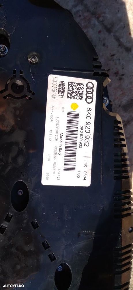 Ceasuri bord Audi A4 B8 facelift diesel cod 8K0 920 932 - 5