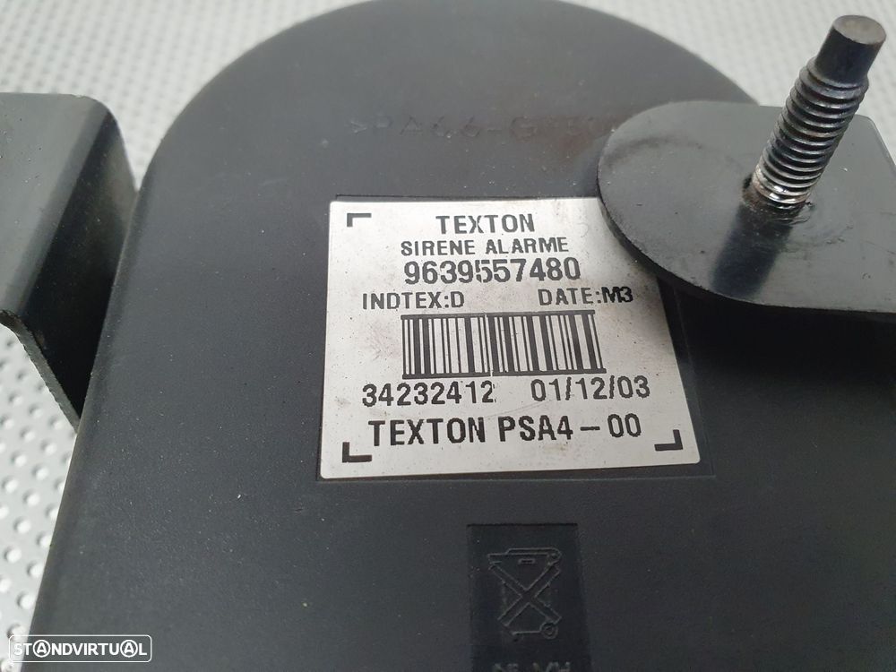Sirene Alarme Peugeot 407 (6D_) - 2