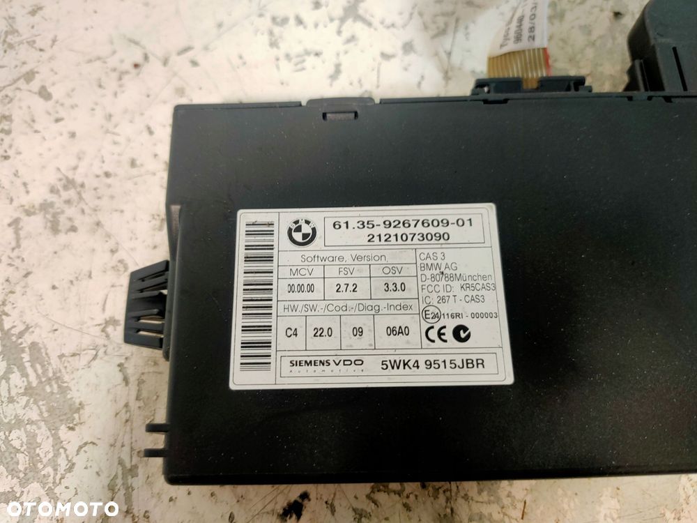 mini cooper r56 lci moduł sterownik komfortu 9267609 - 2