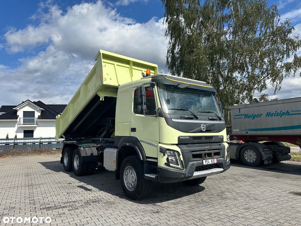 Volvo FMX 500 6x6 manual bordmatic hydroburta wywrotka - 1