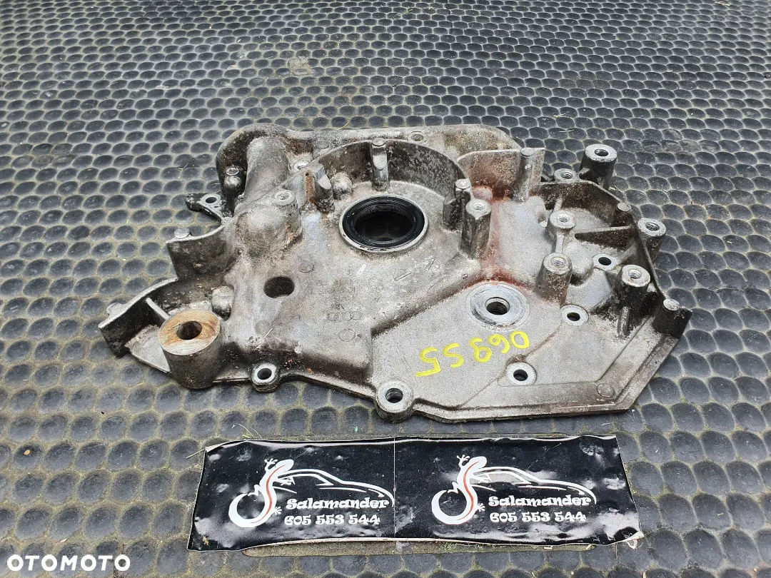 Obudowa 06C103153F Osłona Pokrywa Rozrzadu Dekiel Uszczelniacz Walu Simering Kołnierz 3.0 V6 ASN Audi A4 B6 A6 C5 VW - 5