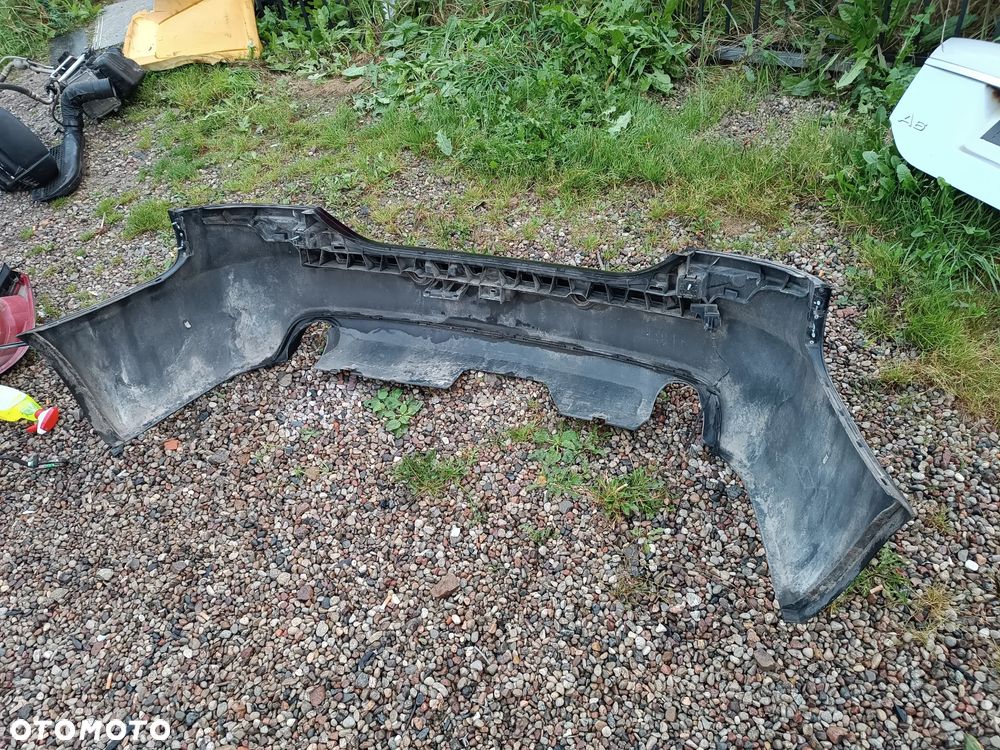 AUDI A6 C6 SEDAN LY9B CZARNY ZDERZAK TYŁ TYLNY - 4