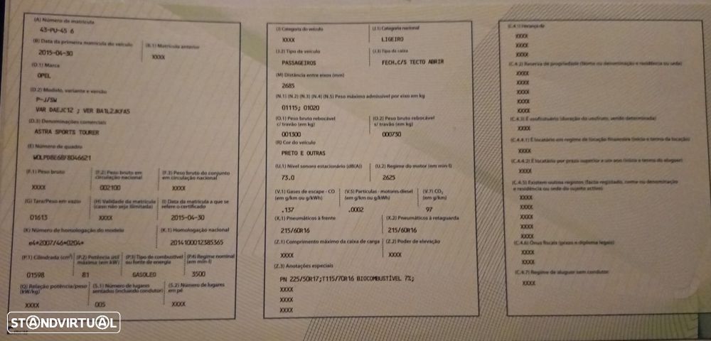 Opel Astra Sports Tourer 1.6 CDTi Executive S/S - 1