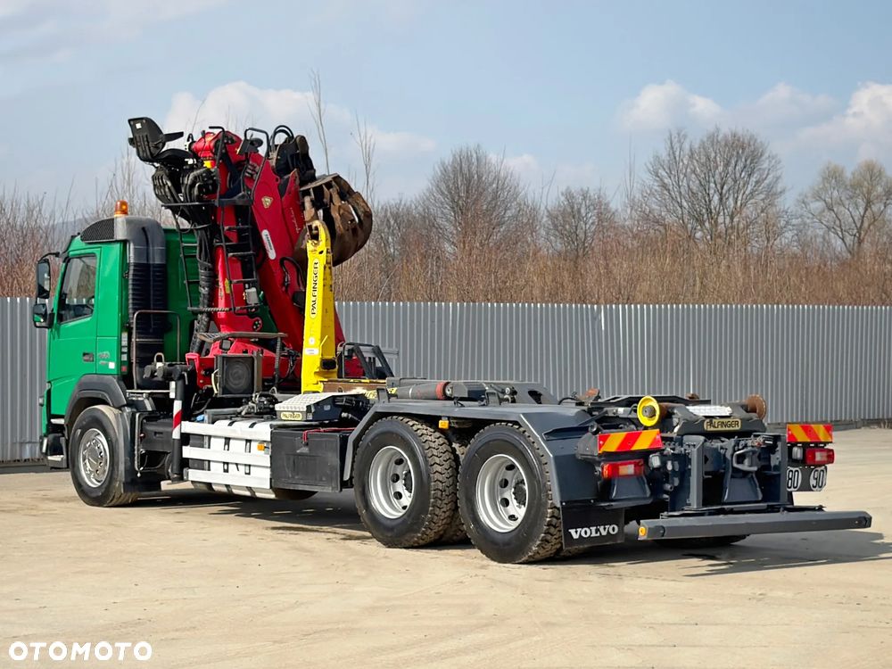 Volvo FMX 460 * HAKOWIEC + PALFINGER EPSILON Q150279 * STAN BDB / 6x4 - 6