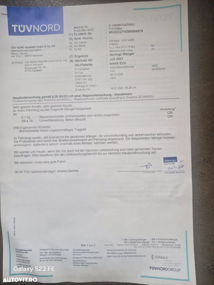 Volkswagen Transporter Caravelle Kurz DPF Comfortline - 13