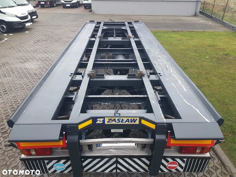 Zaslaw D-659 DO KONTENERÓW HAKOWCA POD KONTENERY 2 OSIE BLIŹNIAKI RESORY MEILLER - 6