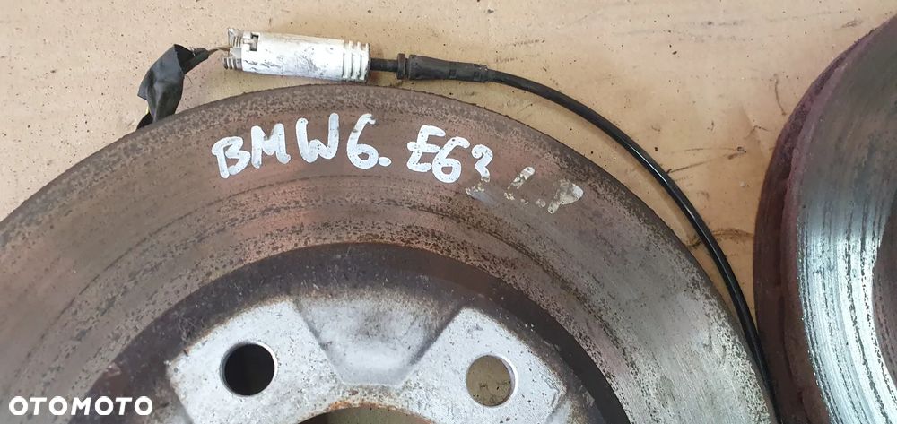 Tarcze hamulcowe klocki przód przednie BMW 6 E63 3.0 - 7