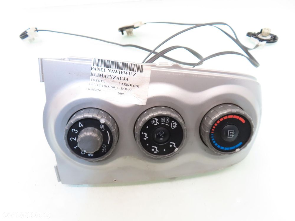 PANEL NAWIEWU Z AC TOYOTA YARIS II 554060D190 758818 - 13