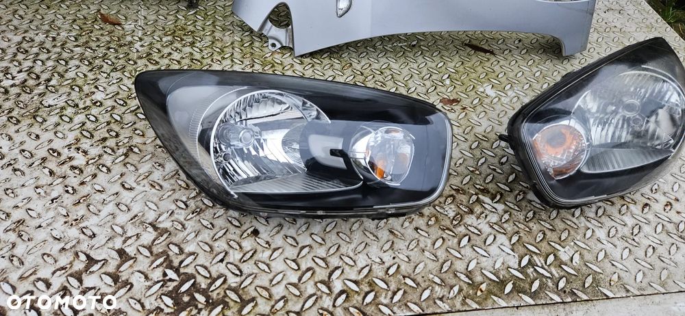 Kia Picanto 2 II 2011-2015 Wersja 5 drzwi 5D   Maska Pokrywa silnika Błotnik prawy lewy Reflektor Lampa prawa lewa  EUROPA kolor 3D - 38