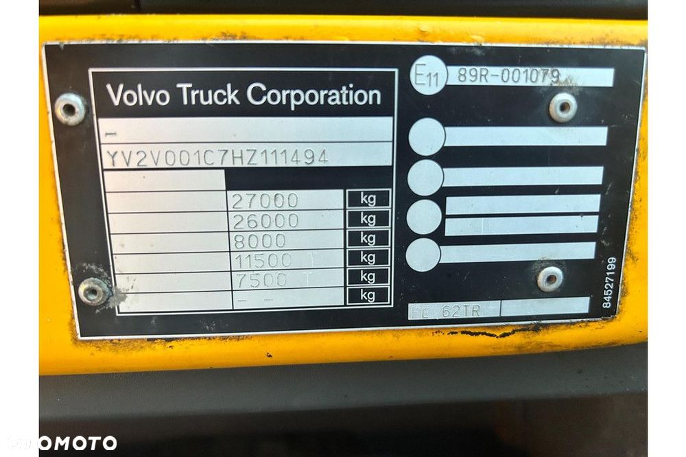 Volvo FE320 6X2*4 EURO6 + BOX VIBRATION - 25