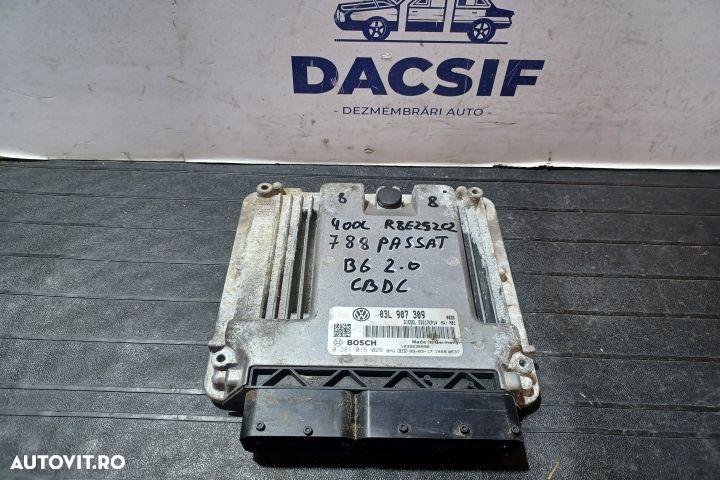 Calculator motor ECU 03L907309 0281015029 - 2.0 CBDC 03L907309 028101 - 1