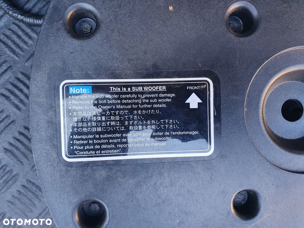 SUBWOOFER MAZDA 6 GG   GJ5A66960  + WTYCZKA INSTALACJA - 2