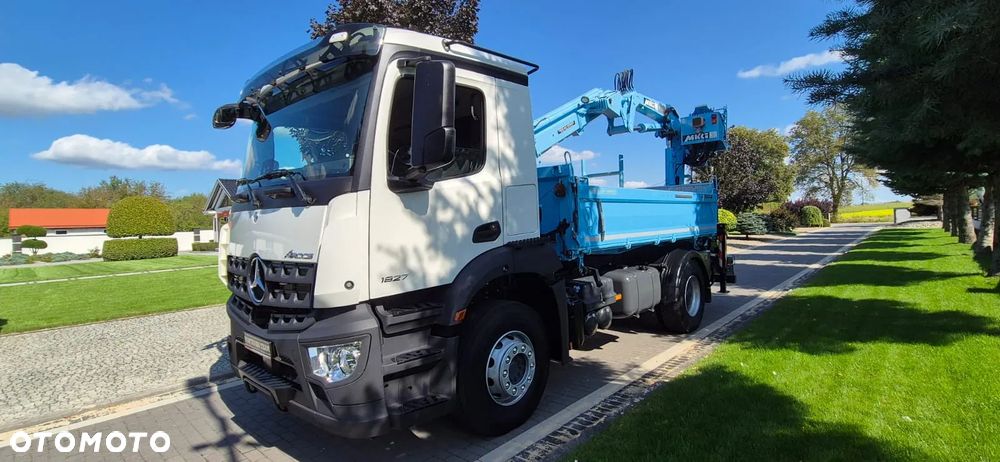 Mercedes-Benz AROCS 1827///* 2018///* PRZEB 41 TYŚ///* HDS///* WYWROTKA///* ROTATOR///* 18000KG///* ŁYŻKA///* STAN JAK NOWY - 11