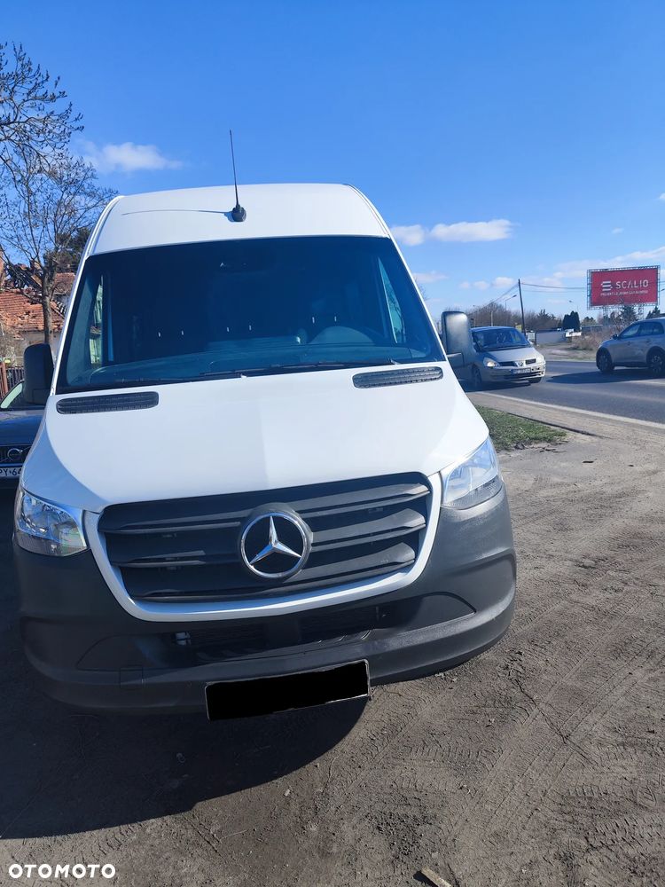 Mercedes-Benz SPRINTER wersja średnia Brygadówka 7-osobowa klima tempomat  salon Polska - 3