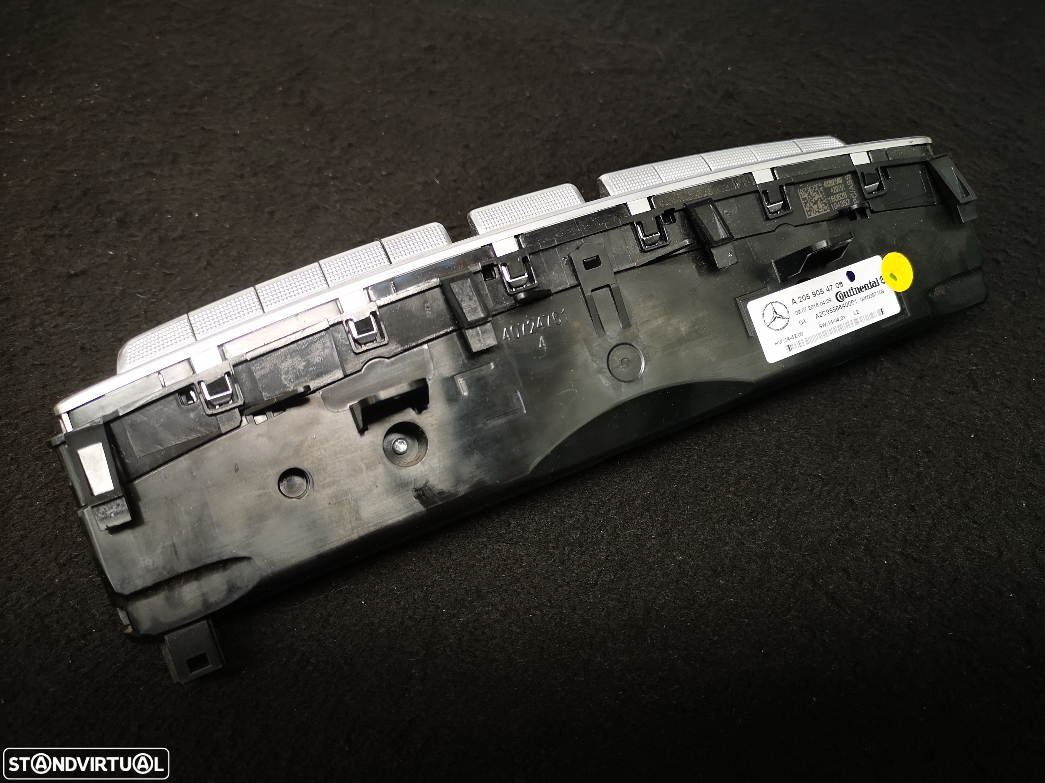Comando sofagem Interruptores da consola central Mercedes w205 class c 2015+ - 4