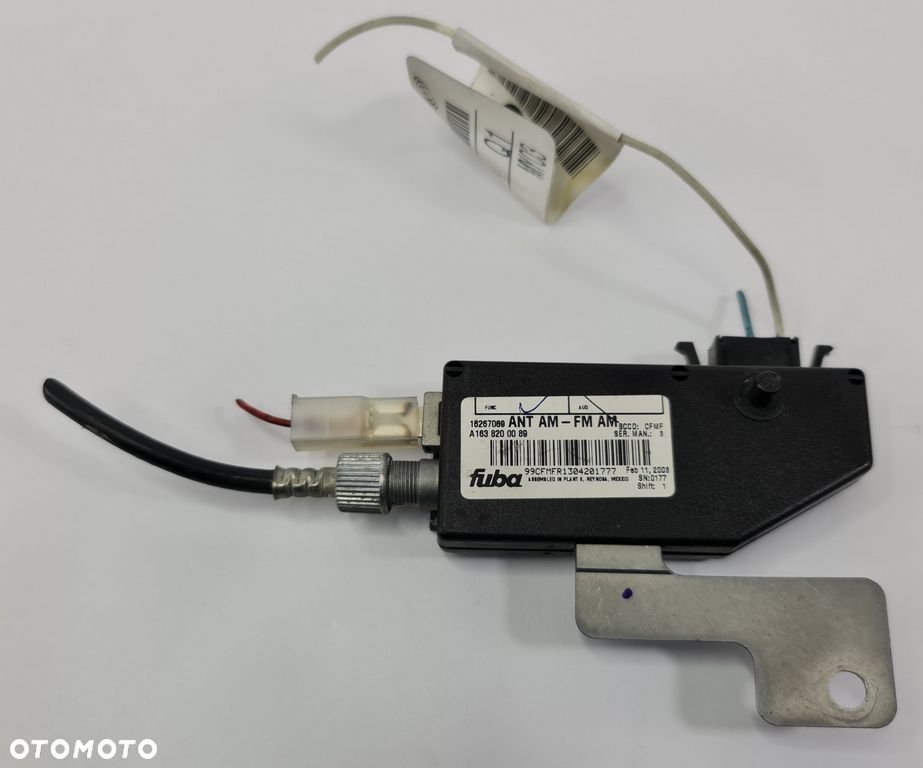 WZMACNIACZ ANTENY MERCEDES W163 A1638200089 - 1