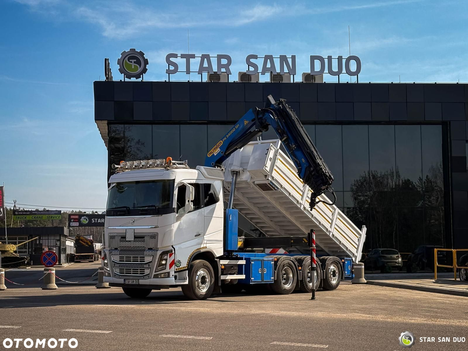 Volvo FH 16.550 8x4 Palfinger PK 34002-SH HDS Wywrotka Rotator - 5