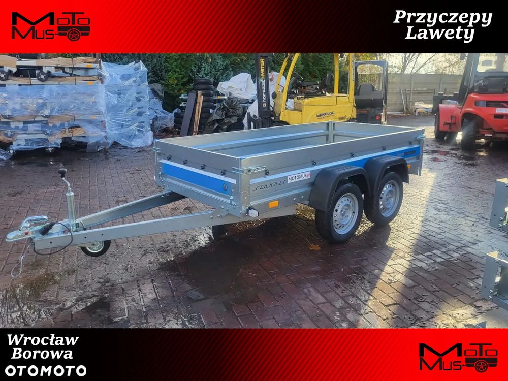 Faro Przyczepa Faro Solidus 263x125x35 2 osiowa DMC 750kg solidna dowoz pod dom