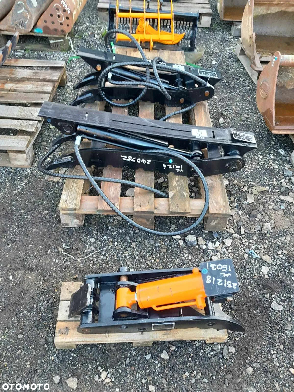 Kciuk do koparki mini koparki 5t pazur hak chwytający łapa dociskowa chwytak hydrauliczny NOWY - 4