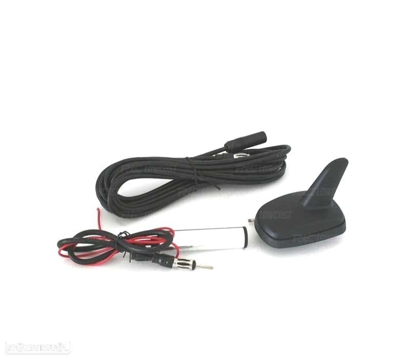 ANTENA TIPO TUBARÃO COM AMPLIFICADOR - 2