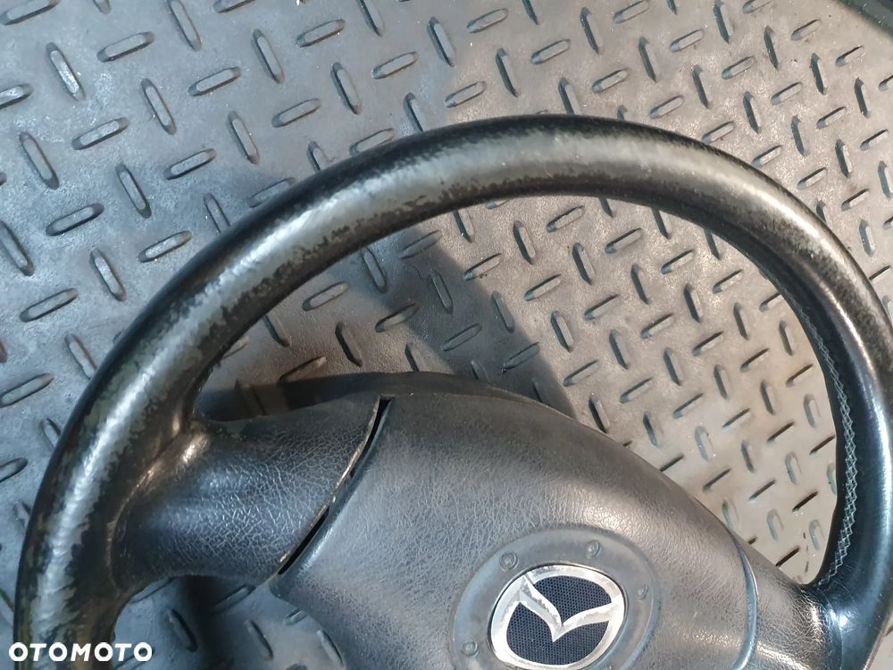 KIEROWNICA PODUSZKA AIR BAG SKÓRA NARDI TORINO MAZDA 323F BJ 01-03 MX5 - 4